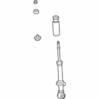 OEM 2004 Pontiac Vibe Rear Shock Absorber Kit - 88974638