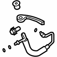 OEM 2007 Infiniti M35 Hose-Flexible, High - 92490-EG000