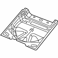 OEM 2018 Jeep Cherokee Pan-Rear Floor - 4672557AB