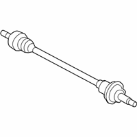 OEM 2007 Hyundai Santa Fe Shaft Assembly-Drive Rear - 49600-2B010