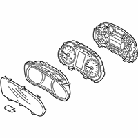 OEM 2018 Hyundai Elantra GT Cluster Assembly-Instrument - 94011-G3521