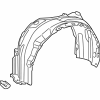 OEM Toyota Camry Fender Liner - 53876-06200