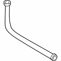 OEM 1999 BMW 528i Radiator Coolant Pipe Hose - 11-53-1-438-633