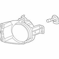 OEM 2017 Chevrolet Sonic Fog Lamp Assembly - 96830994