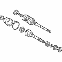 OEM 1999 Lexus ES300 Reman Cv Axle, RH - 43410-06070-84