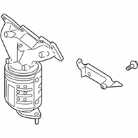 OEM 2009 Hyundai Azera Exhaust Manifold Catalytic Assembly, Right - 28510-3CZJ0