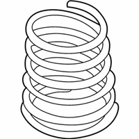 OEM Hyundai Elantra Spring-Rear - 55330-2D120