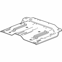 OEM GMC Sierra 2500 HD Rear Floor Pan - 22770538