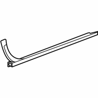 OEM 2016 Lincoln Navigator Belt Weatherstrip - 8L7Z-7821452-AA