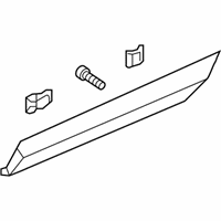 OEM 2019 Honda Ridgeline Garnish Assy., L. RR. Door (Lower) - 75333-T6Z-A02
