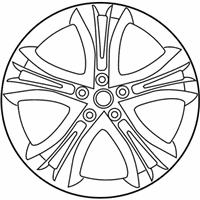 OEM Nissan Murano Aluminum Wheel - D0300-1SU4A