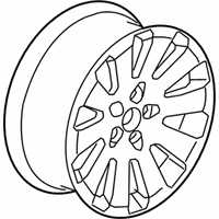 OEM 2015 Buick LaCrosse Wheel, Alloy - 9011323