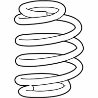 OEM 2022 Cadillac XT5 Front Coil Spring - 23107896