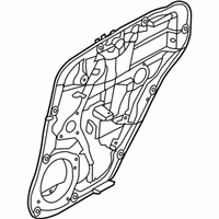 OEM 2015 Kia Soul Panel Assembly-Rear Door Module - 83471B2000