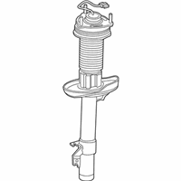 OEM 2019 Acura MDX Shock Absorber Assembly, Right Front - 51610-TRX-A03