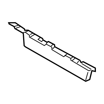 OEM 2022 BMW M440i HEAT INSULATION FOR REAR MUF - 51-48-8-070-512