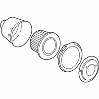 OEM 1997 Ford E-350 Econoline Air Cleaner Assembly - XC2Z9600AAB