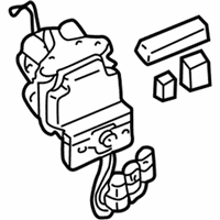 OEM 1998 Nissan Pathfinder Anti Skid Actuator Assembly - 47600-1W300