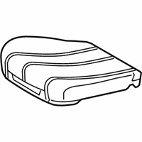 OEM 2018 Toyota Sienna Seat Cushion Pad - 71512-08040