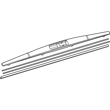 OEM 2020 Toyota Yaris Wiper Blade - 85212-WB003