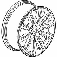 OEM 2019 Cadillac XT4 Wheel, Alloy - 23380405