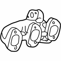 OEM 1998 BMW 750iL Exhaust Manifold - 11621704535