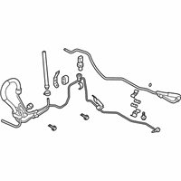 OEM 2005 Infiniti FX45 Power Steering Hose & Tube Set - 49710-CL20A