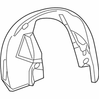 OEM Dodge Challenger Shield-Splash - 5028750AF