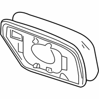 OEM 2004 Nissan Quest Glass - Mirror, LH - 96302-5Z410