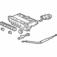 OEM 1996 Acura Integra Control Assembly, Heater (Graphite Black) (Air Conditioner) - 79500-ST7-A02ZA