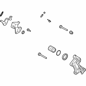 OEM 2021 Kia Seltos Rear Brake Caliper Kit - 58311Q5A30