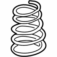 OEM 2007 Toyota Solara Coil Spring - 48231-AA191