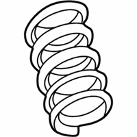 OEM 2002 Dodge Durango Front Coil Spring - 52039249