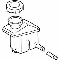 OEM Kia Rio5 Brake Master Cylinder Reservoir - 585111G110DS