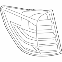 OEM 2017 BMW X3 Rear Light In The Side Panel, Left - 63-21-7-220-241