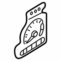 OEM Nissan Quest Tachometer Assembly - 24825-7B020