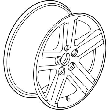 OEM Honda Ridgeline W-DISK (18X8J) - 42700-T6Z-A81