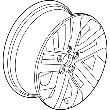 OEM 2022 Honda Ridgeline W-DISK (18X8J) - 42700-T6Z-A91