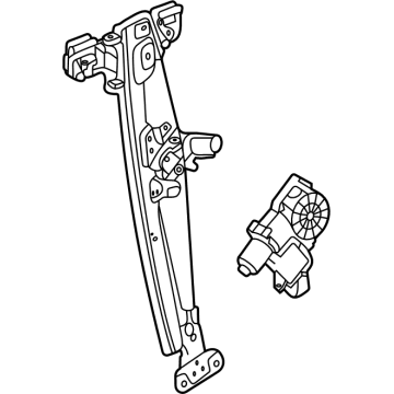 OEM 2022 Buick Encore GX Regulator Assembly - 42748829