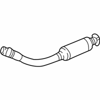 OEM 1995 Chevrolet Cavalier Catalytic Converter Assembly (W/Exhaust Manifold Pipe) - 25131331