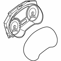 OEM Nissan Instrument Speedometer Cluster - 24810-9AM0D