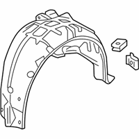 OEM 2016 Honda Civic Fender L, RR. Inn - 74592-TBG-A00