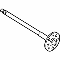 OEM 2000 Chevrolet Silverado 1500 Rear Axle Drive Shaft - 26042829