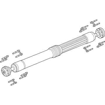 OEM Ford Bronco SHAFT ASY - DRIVE - MB3Z-4602-A