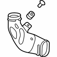 OEM Acura Tube Assembly B, Air In. - 17243-RK1-A00