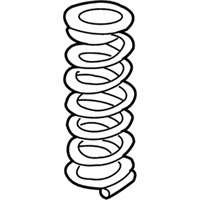 OEM 2000 Toyota Tacoma Coil Spring - 48131-AD090