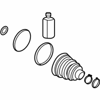 OEM 2022 Hyundai Venue Boot Kit-Diff Side, LH - 495L5-K2040