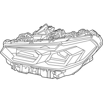 OEM BMW X4 HEADLIGHT, LASER LIGHT, LEFT - 63-11-5-A0E-615