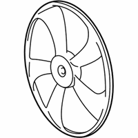 OEM 2018 Toyota Sienna Fan Blade - 16361-0P440