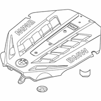 OEM 2012 BMW X5 Sound Protection Cap - 13-71-7-577-456
